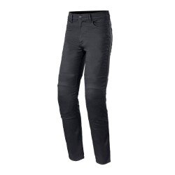 Alpinestars Cerium Tech Stretch Denim Korumalı Motosiklet Pantolonu Siyah - Alpinestars