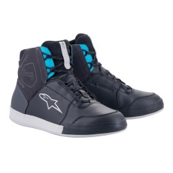 Alpinestars Chrome Drystar Korumalı Kadın Motosiklet Botu Siyah / Mavi - Alpinestars