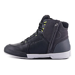 Alpinestars Chrome Drystar Korumalı Motosiklet Botu Siyah / Gri / Sarı - 3