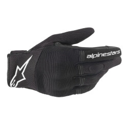 Alpinestars Copper Korumalı Motosiklet Eldiveni Siyah / Beyaz - Alpinestars