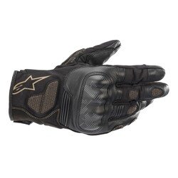 Alpinestars Corozal V2 Drystar Korumalı Motosiklet Eldiveni Siyah / Bej - Alpinestars
