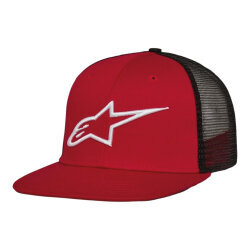 Alpinestars Corp Trucker Şapka Kırmızı / Siyah 