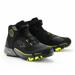 Alpinestars CR-X DryStar Korumalı Motosiklet Botu Siyah / Sarı - 1
