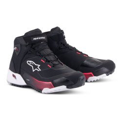 Alpinestars CR-X DS Korumalı Kadın Motosiklet Botu Siyah / Beyaz / Kırmızı 