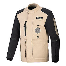 Alpinestars Dice Korumalı Motosiklet Montu Açık Gri - Alpinestars