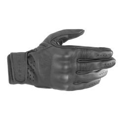 Alpinestars Dyno Deri Korumalı Kadın Motosiklet Eldiveni Siyah / Siyah - Alpinestars