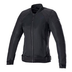 GARAJJ Alpinestars Eloise V2 W Air Yazlık Kadın Korumalı Motosiklet Montu Siyah - 1