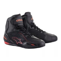 Alpinestars Faster-3 Drystar WP Korumalı Motosiklet Botu Siyah / Kırmızı 