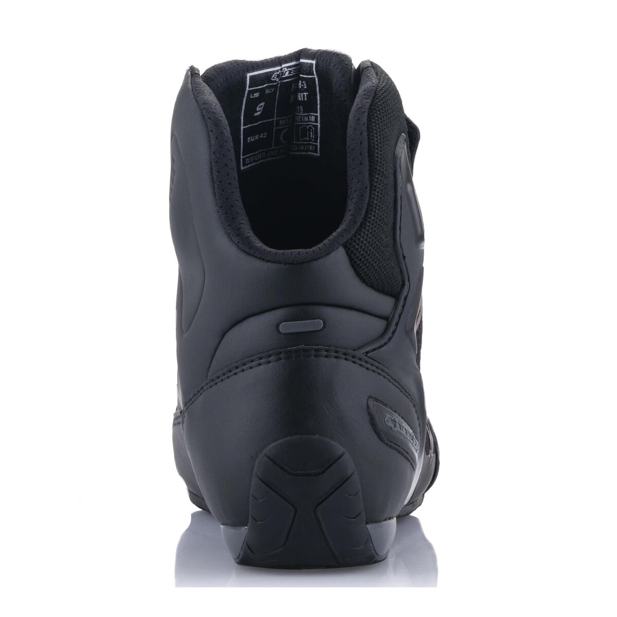 Alpinestars Faster-3 Rideknit Korumalı Motosiklet Botu Siyah