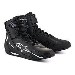 Alpinestars Faster-4 Korumalı Motosiklet Botu Siyah / Beyaz - Alpinestars