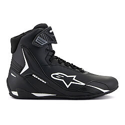 Alpinestars Faster-4 Korumalı Motosiklet Botu Siyah / Beyaz - Alpinestars (1)