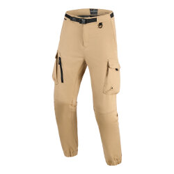 Alpinestars Flex-Ast Cargo Korumalı Motosiklet Pantolonu Krem - Alpinestars