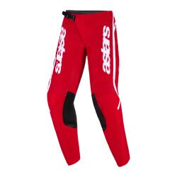 Alpinestars Fluid Apex Kros Motosiklet Pantolonu Kırmızı / Beyaz - Alpinestars