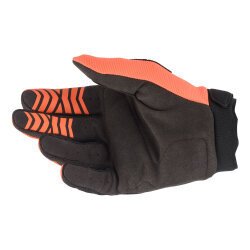 Alpinestars Full Bore Korumalı Çocuk-Genç Motosiklet Eldiveni Oranj / Siyah - 2