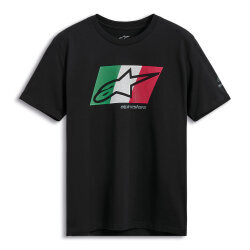 Alpinestars Global CSF Tişört Siyah / Beyaz / Yeşil - 1