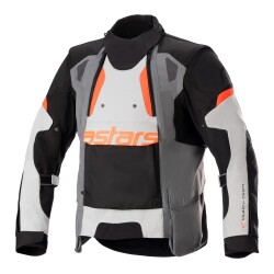 Alpinestars Halo Drystar Korumalı Motosiklet Montu Koyu Gri - 1