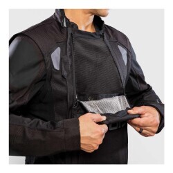 Alpinestars Halo Drystar Korumalı Motosiklet Montu Siyah / Siyah - 3