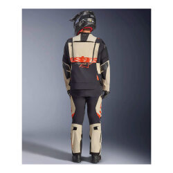 Alpinestars Halo Pro DS Korumalı Motosiklet Montu Krem / Siyah - 5