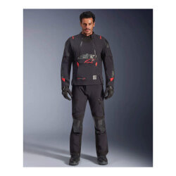 Alpinestars Halo Pro DS Korumalı Motosiklet Montu Siyah / Kırmızı - 3