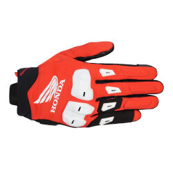 Alpinestars Honda SP X 3 Korumalı Motosiklet Eldiveni Kırmızı / Beyaz / Siyah - Alpinestars