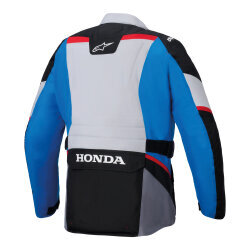 Alpinestars Honda ST-1 WP Korumalı Motosiklet Montu Gri / Siyah / Mavi - Alpinestars (1)