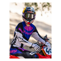 Alpinestars HUNTA96 XXV Limited Edition Supertech V Goggle Kros Gözlüğü Mor - 10