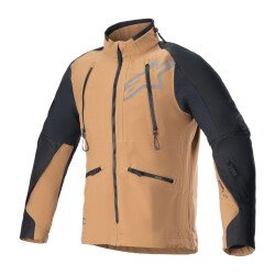 Alpinestars Hyde XT DS XF Off-Road Korumalı Motosiklet Montu Kahverengi / Siyah - Alpinestars
