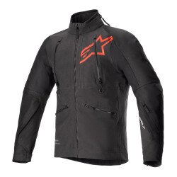 Alpinestars Hyde XT DS XF Off-Road Korumalı Motosiklet Montu Siyah / Kırmızı - 1