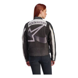 Alpinestars Idles Korumalı Kadın Motosiklet Montu Siyah / Beyaz / Kırmızı - Alpinestars (1)