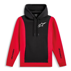 Alpinestars Ignite Hoodie Kapüşonlu Sweatshirt Siyah / Kırmızı - 1