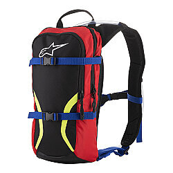 Alpinestars Iguana Hydration Sırt Çantası Siyah / Kırmızı / Sarı - Alpinestars