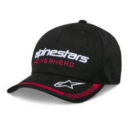 Alpinestars Indent Şapka Siyah / Kırmızı - 1