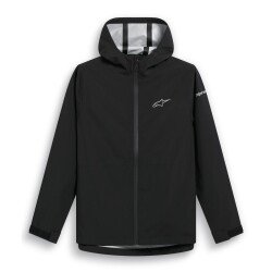 GARAJJ Alpinestars Kascade Gündelik Yağmurluk Siyah - Alpinestars