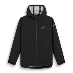 GARAJJ Alpinestars Kascade Gündelik Yağmurluk Siyah - Alpinestars