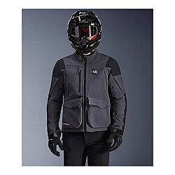 Alpinestars Maxdura DS XF Korumalı Motosiklet Montu Koyu Gri / Siyah - 5