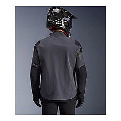 Alpinestars Maxdura DS XF Korumalı Motosiklet Montu Koyu Gri / Siyah - 6