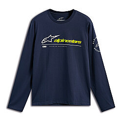 Alpinestars Mandatory CSF Uzun Kollu Tişört Mavi - Alpinestars