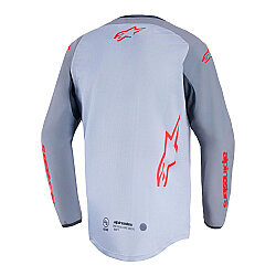 Alpinestars Maxdura Dual Off-Road Motosiklet Jerseyi Gri / Kırmızı / Siyah - Alpinestars (1)