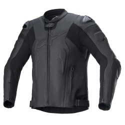 Alpinestars Missile V2 Air Yazlık Deri Korumalı Motosiklet Montu Siyah / Siyah - Alpinestars