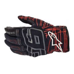 GARAJJ Alpinestars MM93 Losail V2 Korumalı Motosiklet Eldiveni Siyah / Beyaz - 2