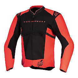 Alpinestars MM93 T-SPS Air V2 Korumalı Motosiklet Montu Kırmızı / Siyah - Alpinestars