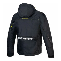 GARAJJ Alpinestars Mogress Air Korumalı Motosiklet Montu Siyah / Beyaz / Sarı - Alpinestars (1)