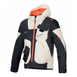 Alpinestars Mogress Air Korumalı Motosiklet Montu Siyah / Gri / Oranj - 1