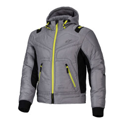 Alpinestars Mohobss WP Korumalı Motosiklet Montu Gri - 1