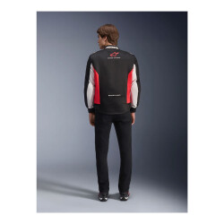 Alpinestars Monza Sport Korumalı Motosiklet Montu Siyah / Beyaz / Kırmızı - 5