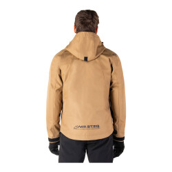 Alpinestars Morush WP Korumalı Motosiklet Montu Kahverengi / Siyah - 4