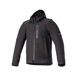 Alpinestars Neo WP Kapüşonlu Korumalı Motosiklet Montu Siyah - 1