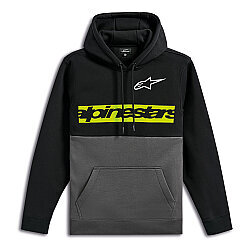Alpinestars Parallel Hoodie Kapüşonlu Sweatshirt Siyah / Gri - Alpinestars