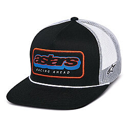 Alpinestars Phospor Trucker Şapka Siyah / Beyaz - Alpinestars
