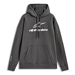 Alpinestars Prelude Oversize Hoodie Kapüşonlu Sweatshirt Koyu Gri - Alpinestars